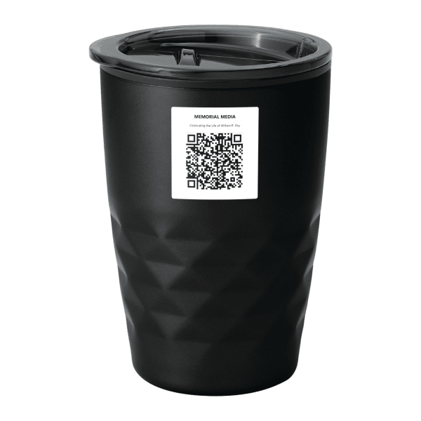 Tumbler with QR Code of Loved One